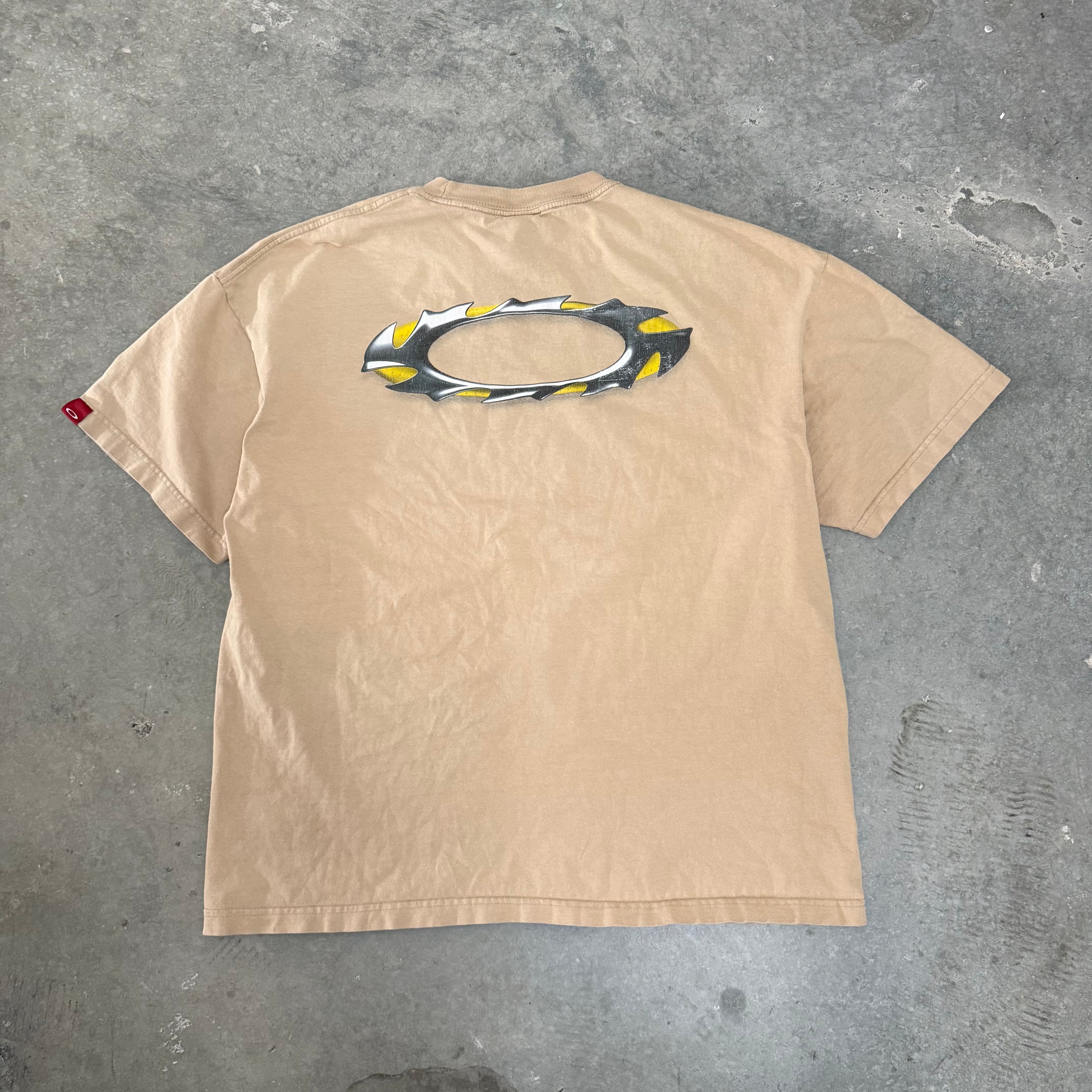 Oakley software vintage tan shirt XL
