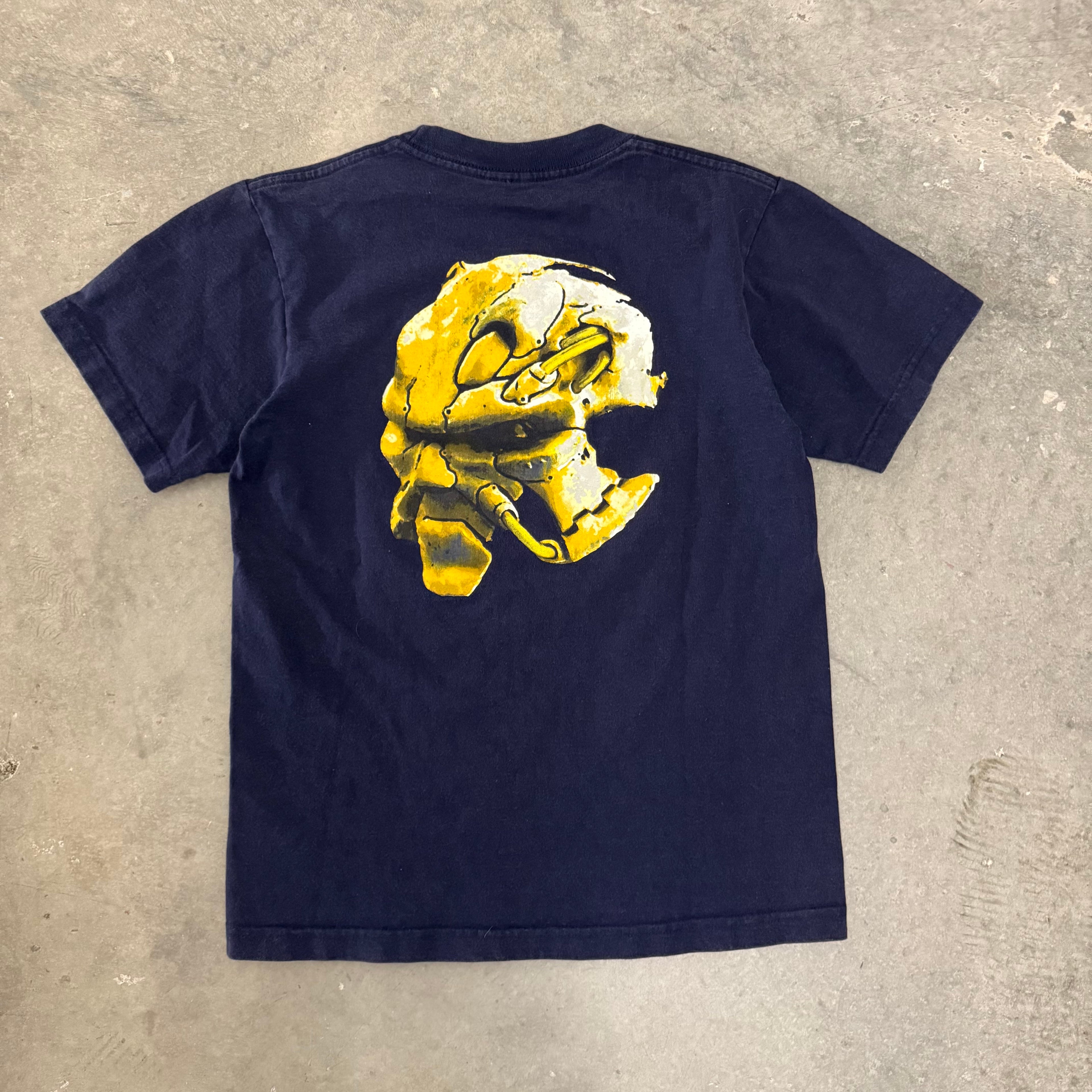 Oakley software “Predator head” blue shirt small