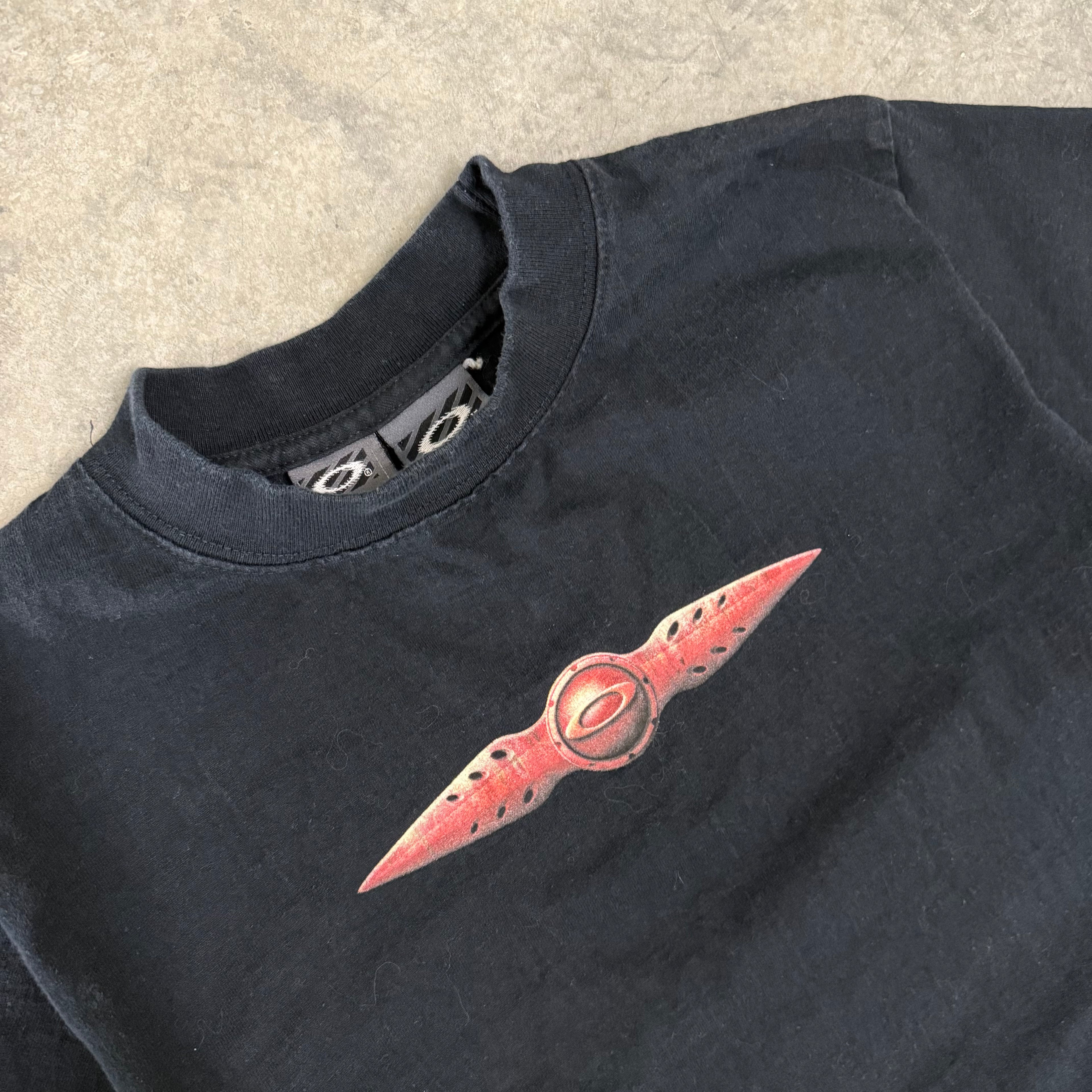 Oakley Software black/red Rare 90’s shirt small