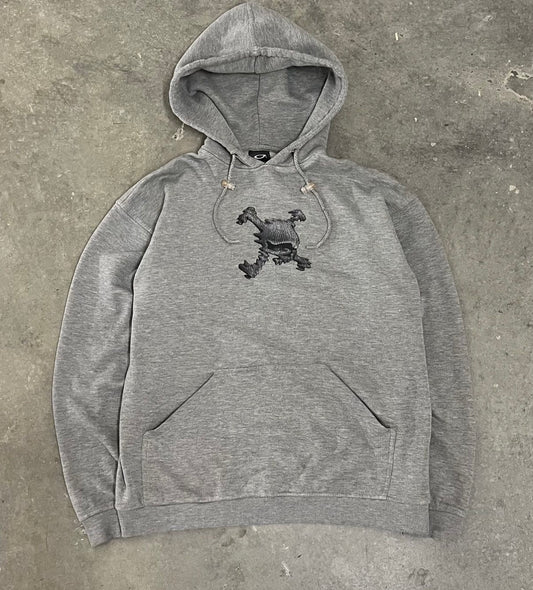 Oakley Software Skull Vintage Hoodie RARE