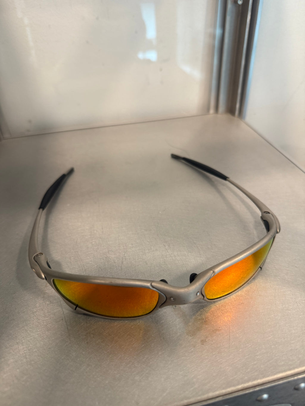 Oakley X Metal Juliet Vintage Sunglasses Plasma/Fire Iridium Rare
