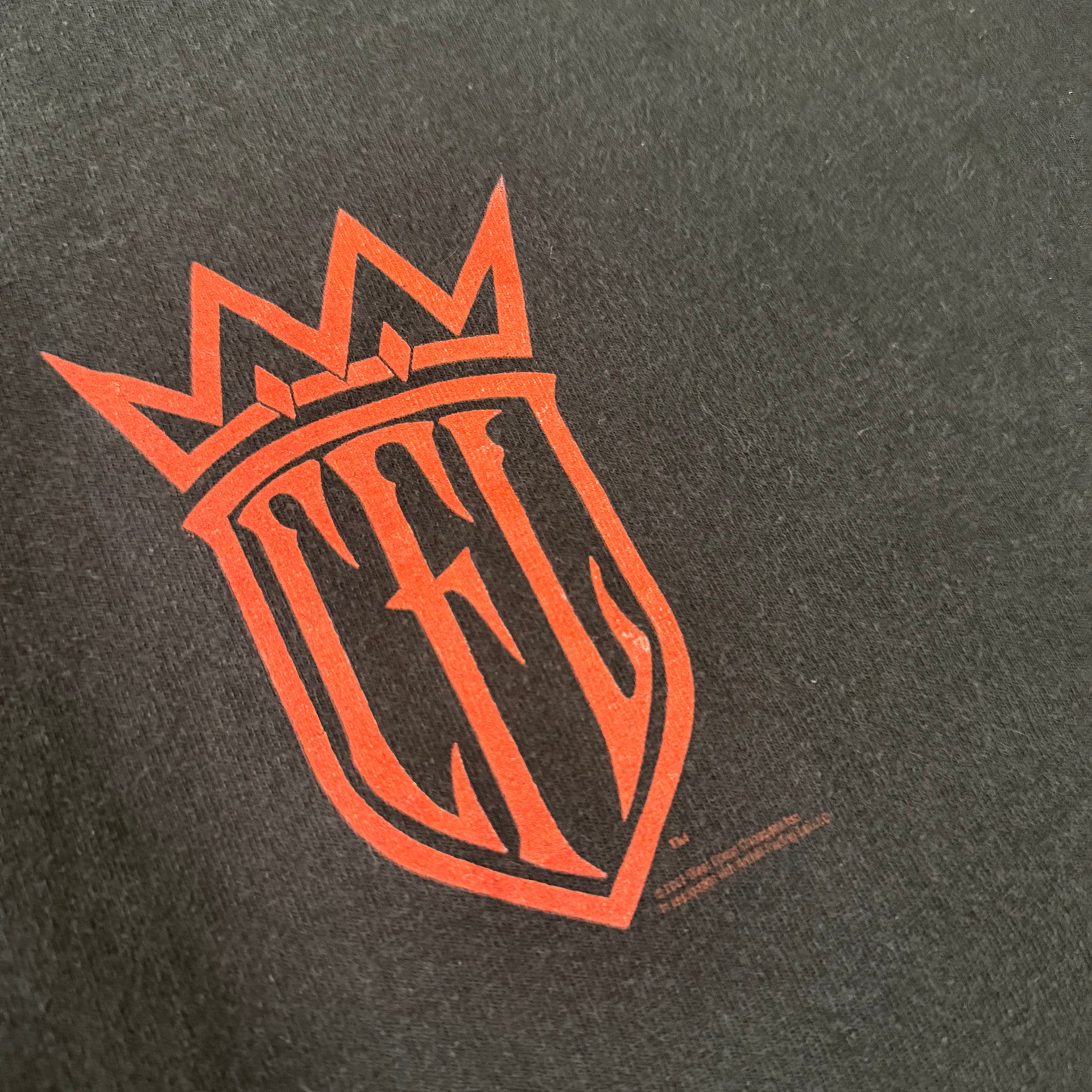 West coast choppers GRAIL skull flame long sleeve XL