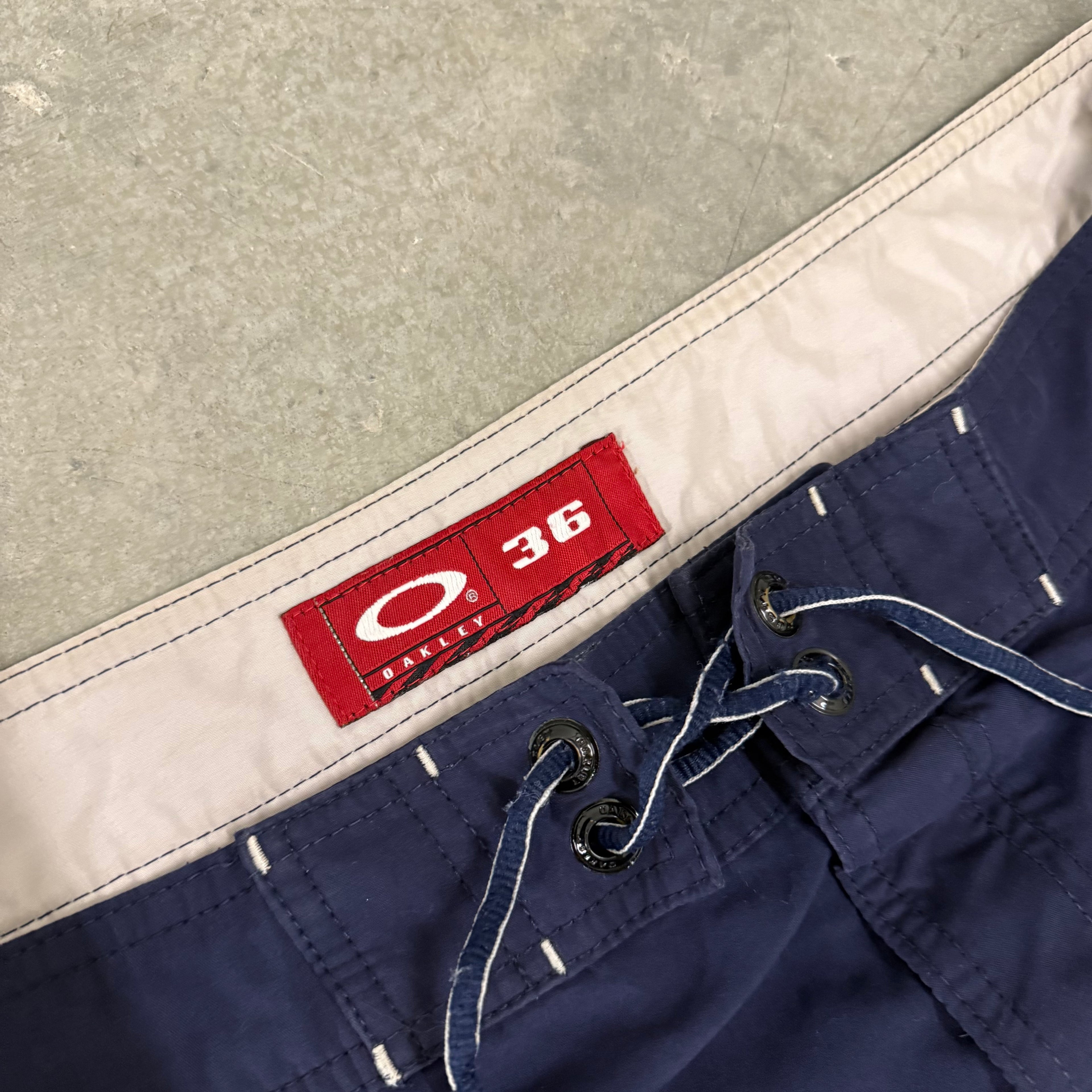 Oakley software swim trunks vintage
