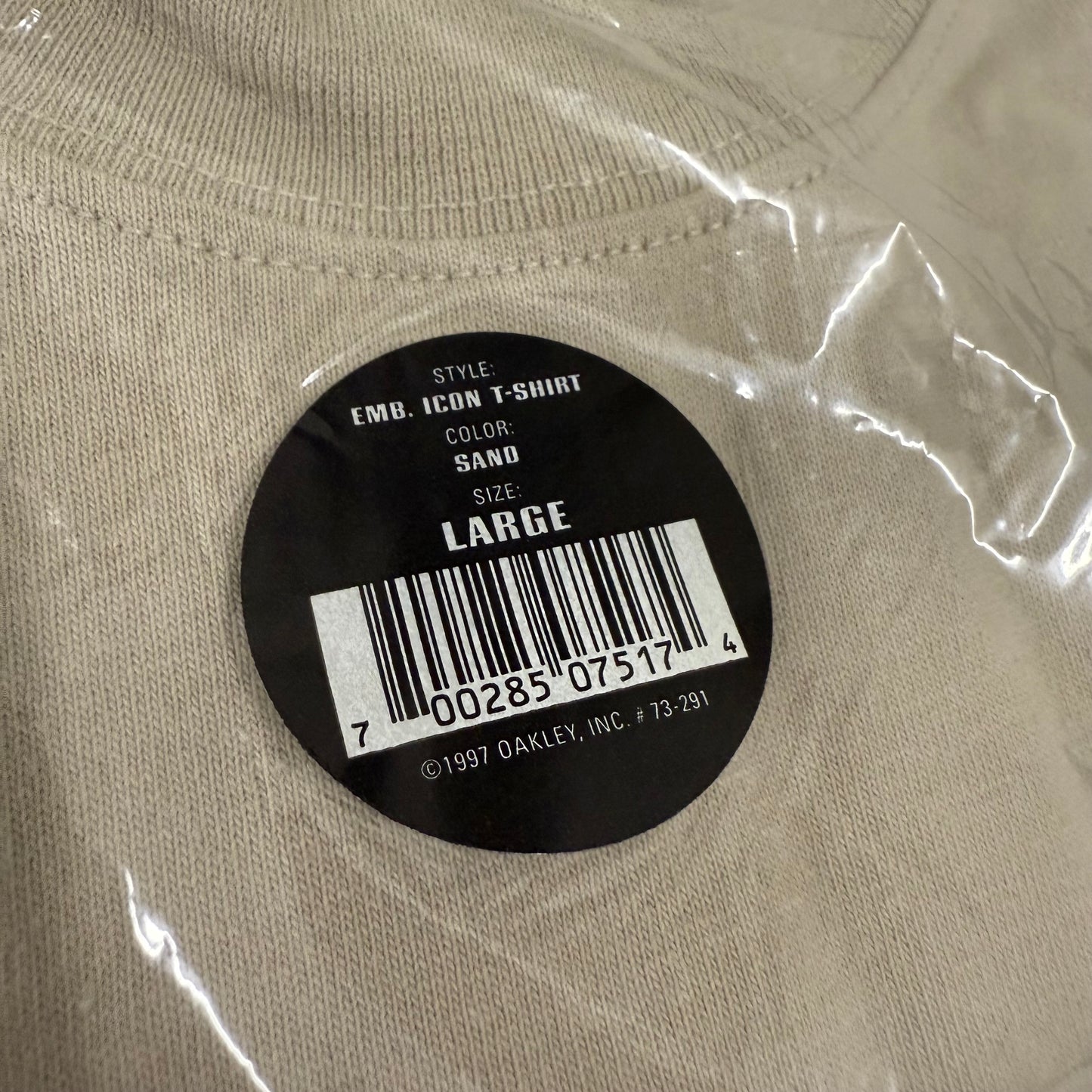 DEADSTOCK Oakley software “Sand” T shirt Large