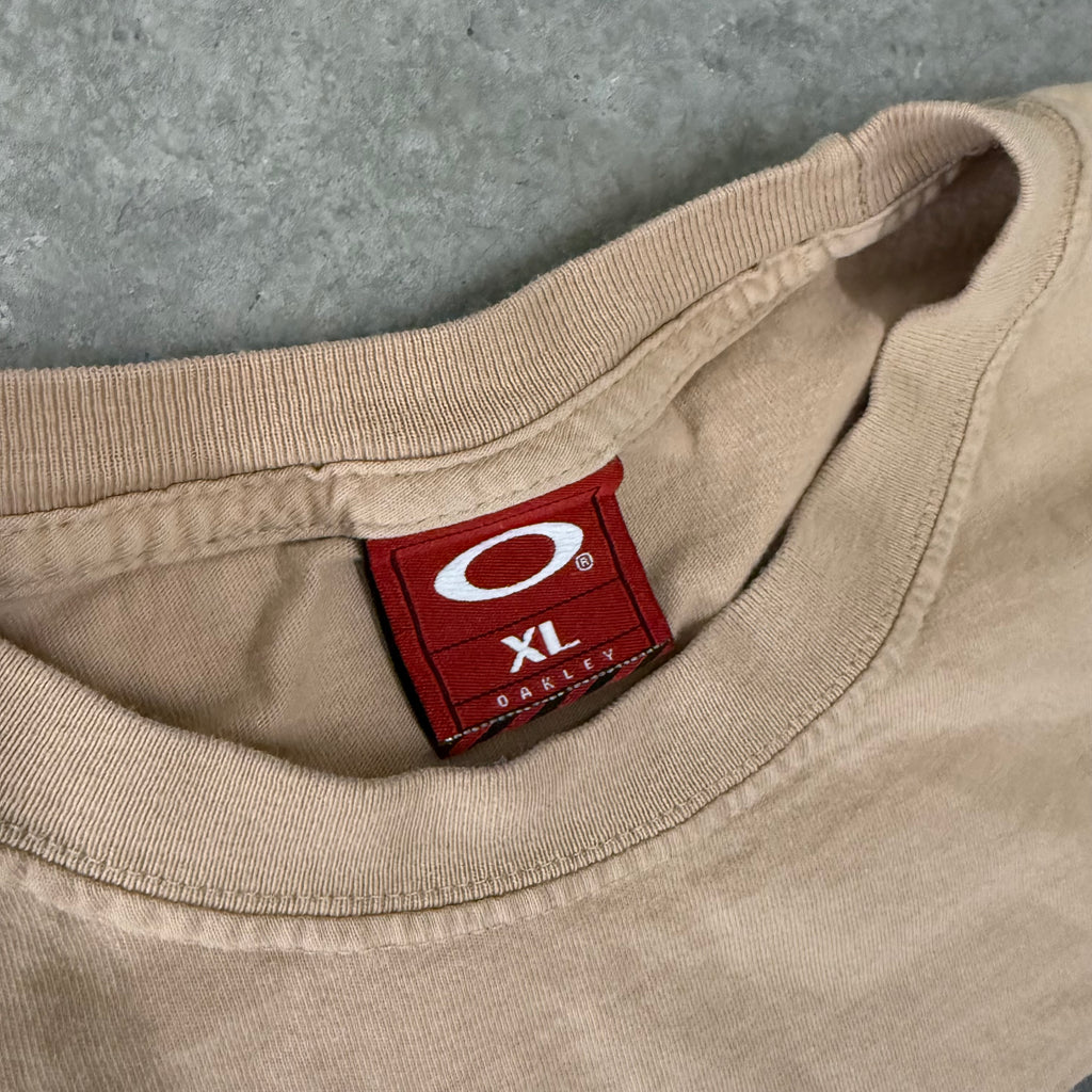 Oakley software vintage tan shirt XL
