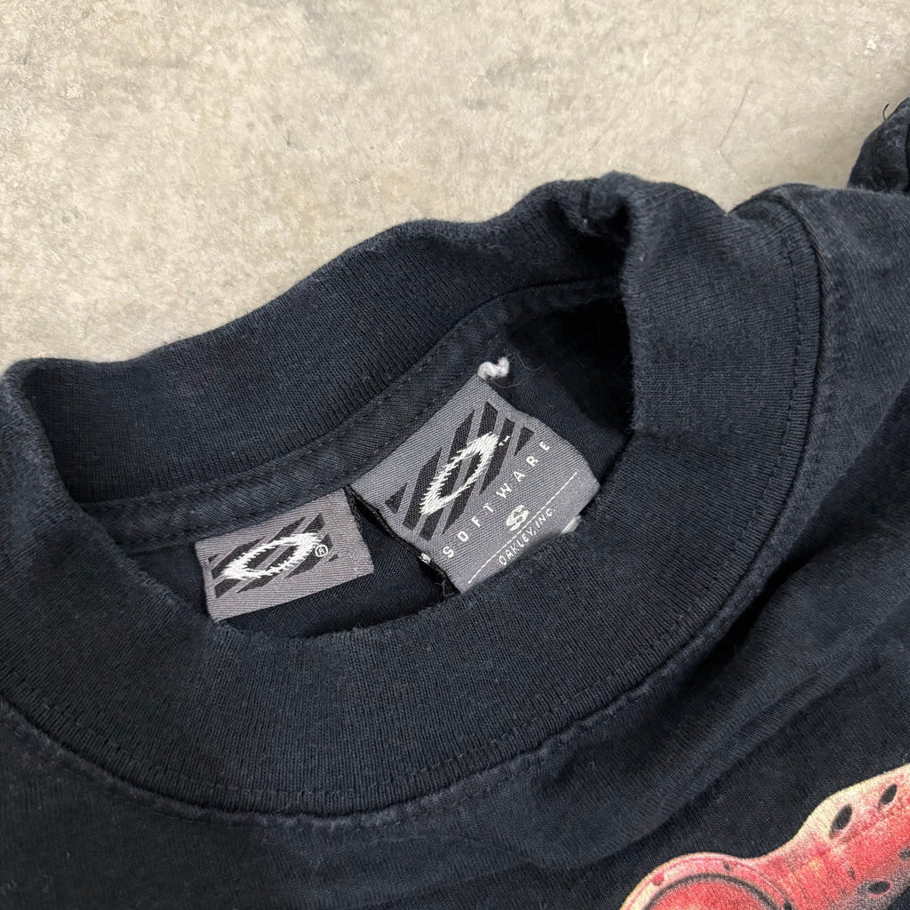 Oakley Software black/red Rare 90’s shirt small