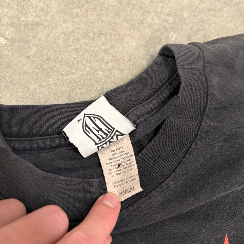 West coast choppers GRAIL Skull flame long sleeve medium