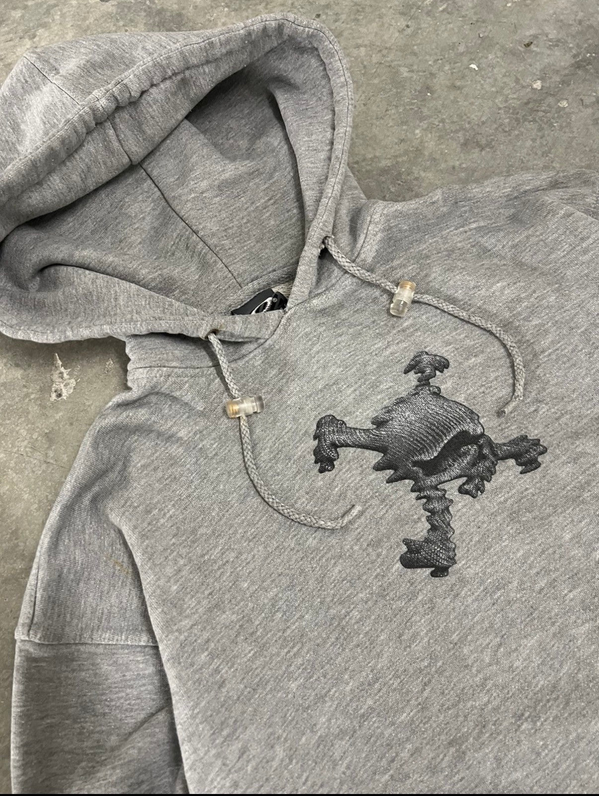 Oakley Software Skull Vintage Hoodie RARE