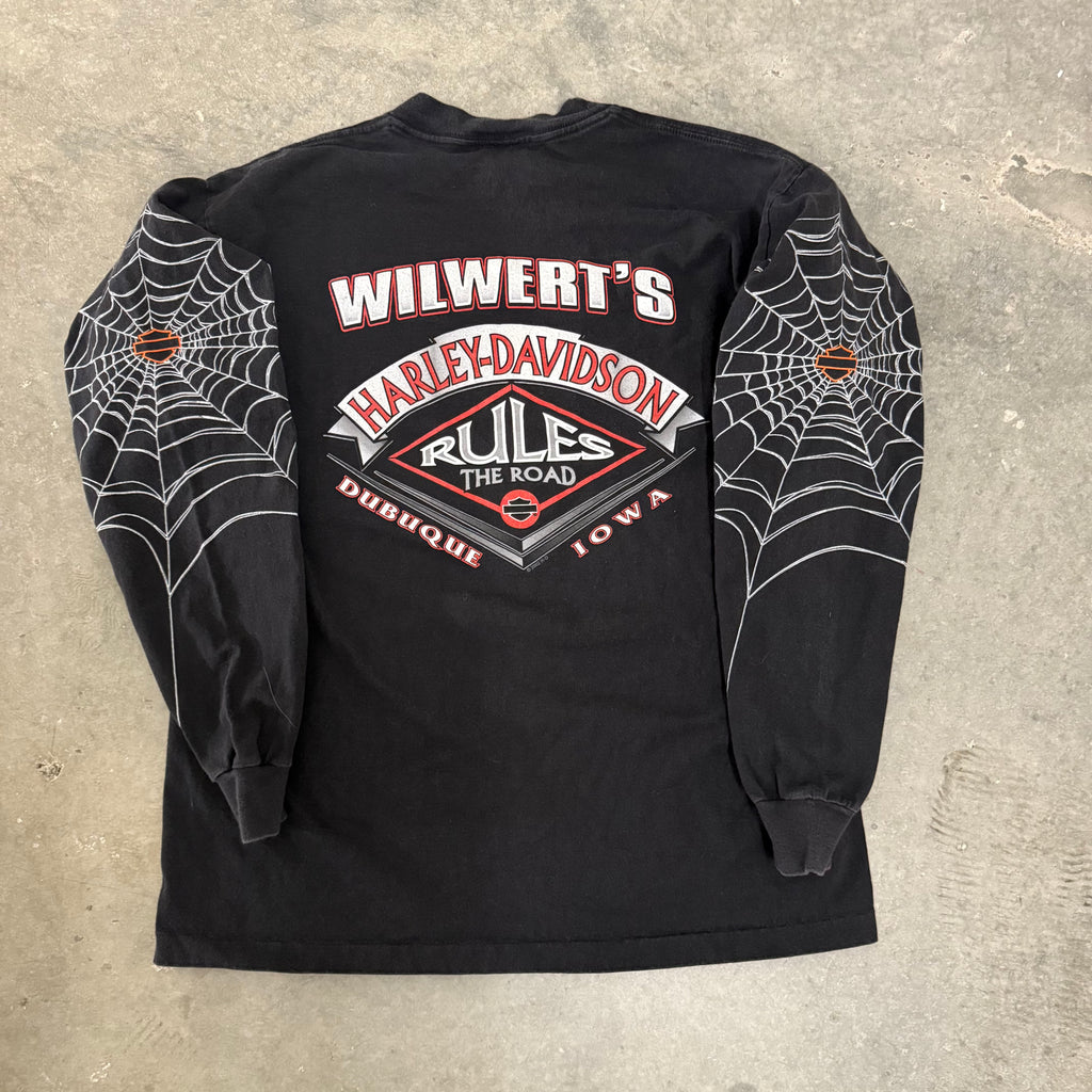 Harley Davidson spider web GRAIL Longsleeve Large