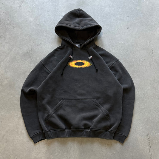 Oakley Software Vintage Grail Black flame hoodie 22x27