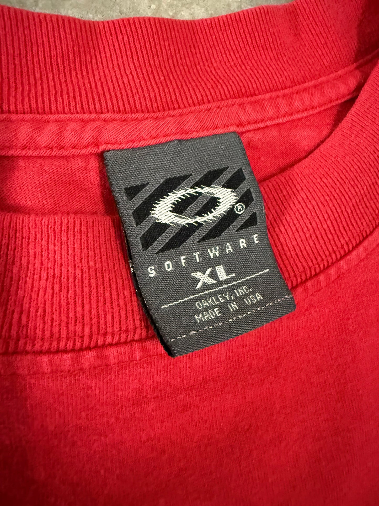Oakley Software Vintage Flame Longsleeve Rare XL