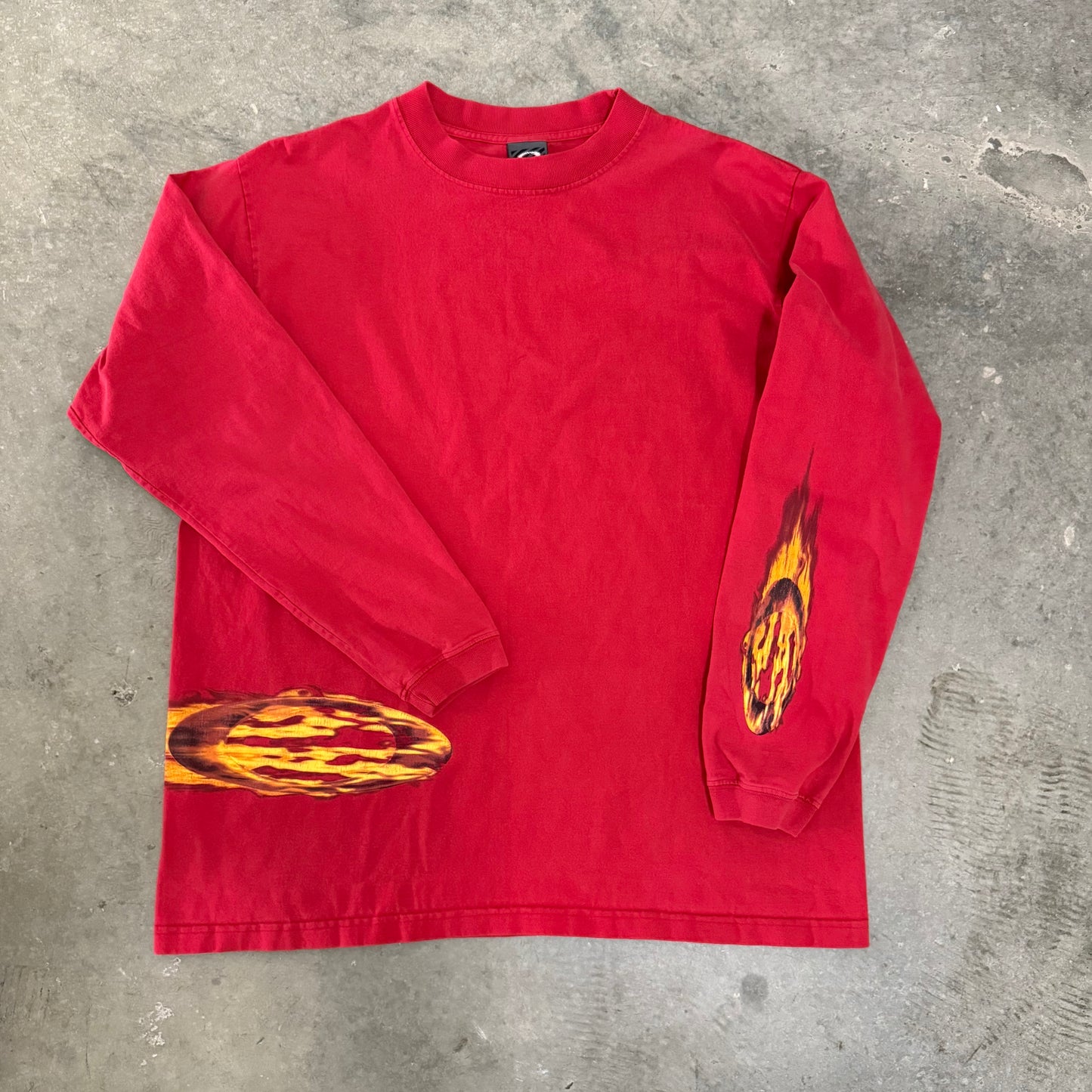 Oakley Software Vintage Flame Longsleeve Rare XL